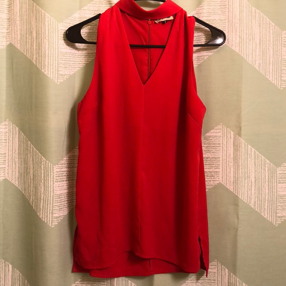 Cute dark orange dress shirt